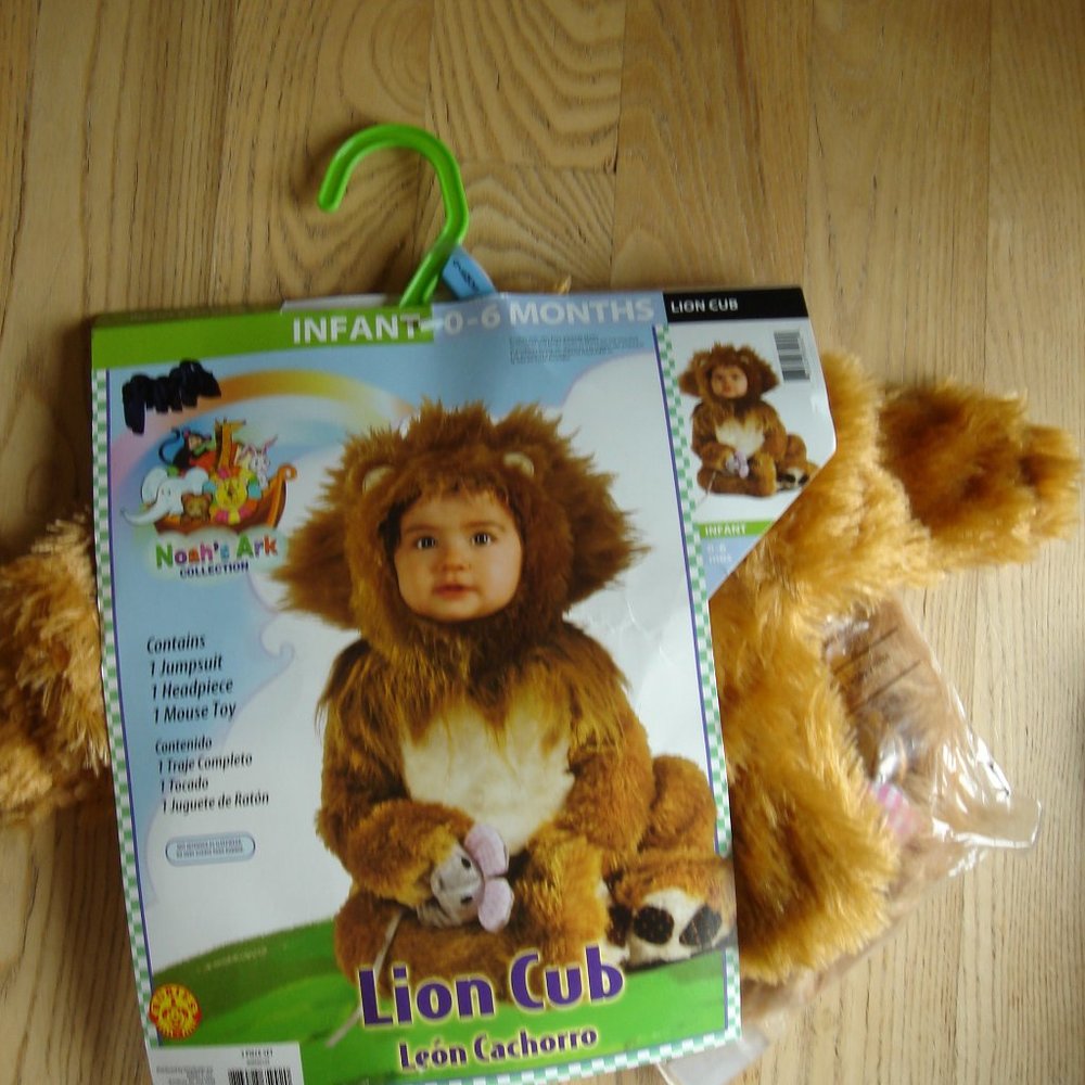 new noah's ark collection lion cub costume